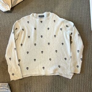 Wooden Ships Skull Sweater M/L